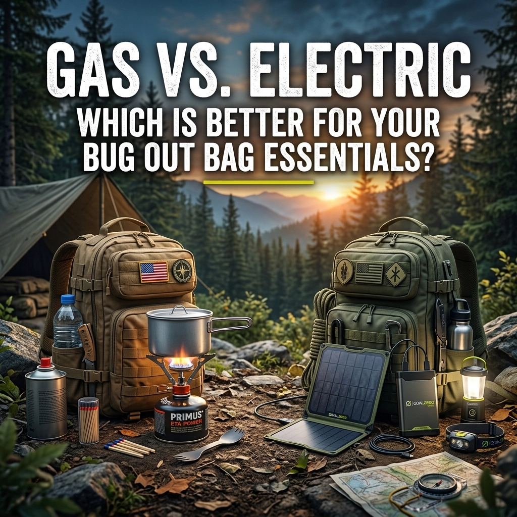 Gas vs. Electric: Which Is Better for Your Bug Out Bag Essentials?